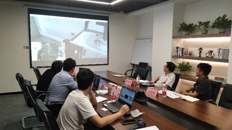 桂林電子科技大學(xué)機(jī)電工程學(xué)院楊道國(guó)教授一行來(lái)訪公司溝通交流