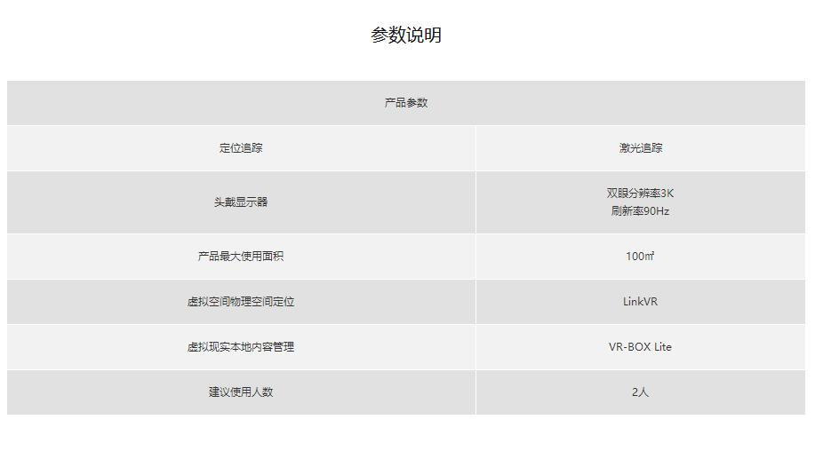 （硬件）G-SPACE臨境，沉浸式VR多人協(xié)同大空間顯示產(chǎn)品