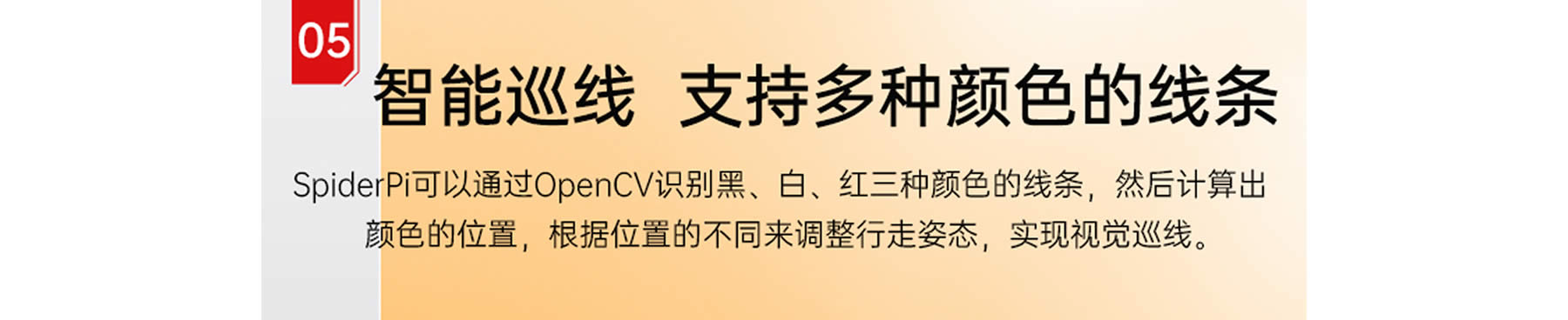 SpiderPi 智能視覺(jué)六足機(jī)器人